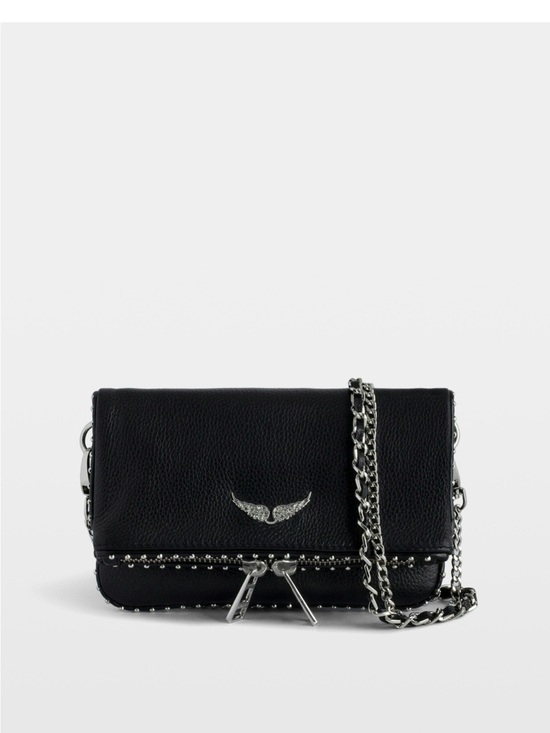 Zadig & Voltaire Handbags - Zadig & Voltaire Rock Nano Studs Clutch Bag